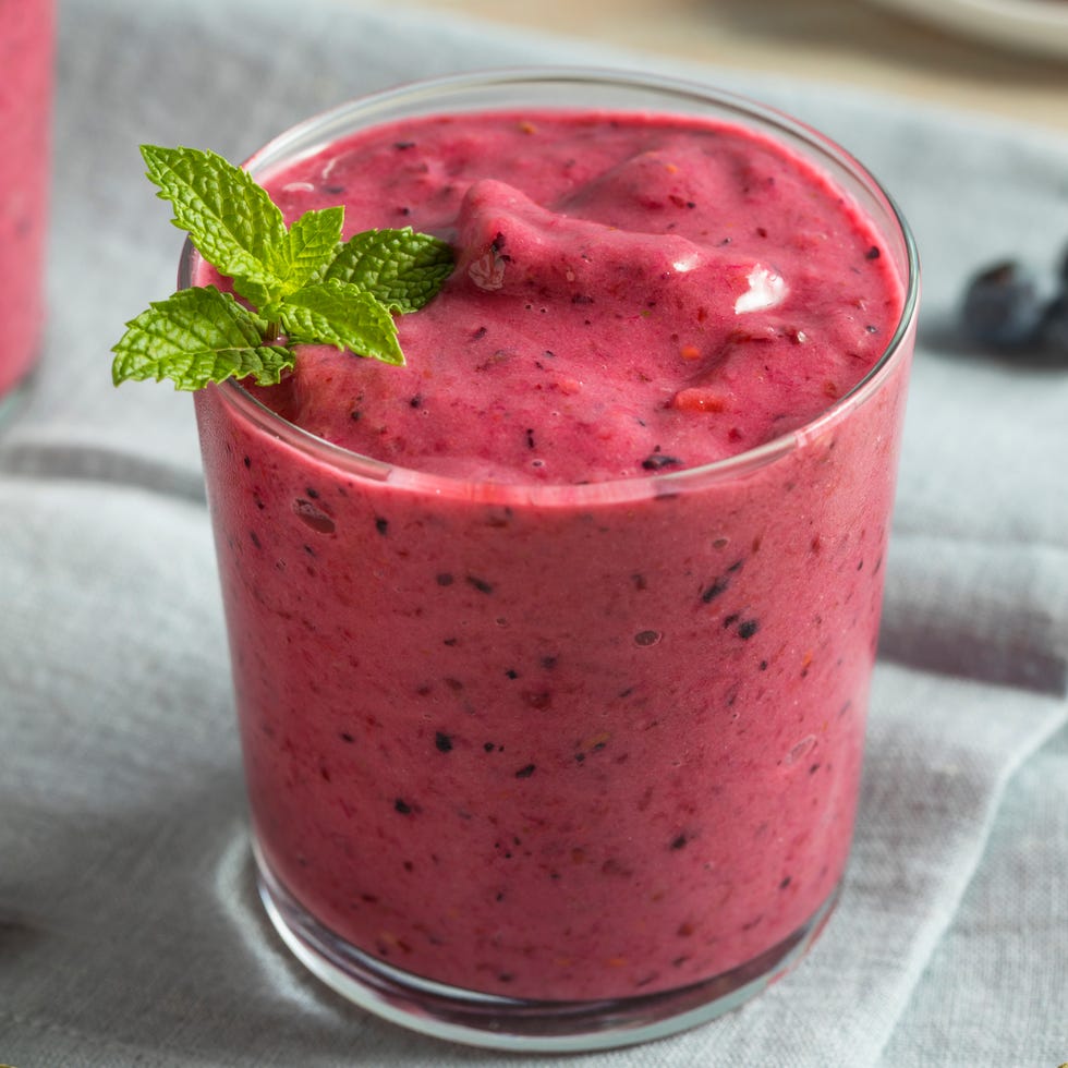 Sweet Homemade Healthy Berry Smoothie